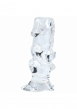 The Dickheads - Bride Tall Shot Glass - Transparent