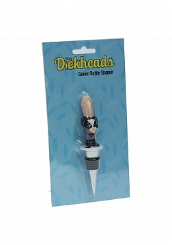 The Dickheads - Groom Bottle Stopper - Flesh