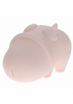 The Dickheads - Dickeheads Piggy Vibrator - Silicone - 10 Speed - Flesh