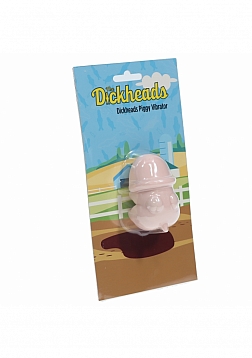 The Dickheads - Dickeheads Piggy Vibrator - Silicone - 10 Speed - Flesh