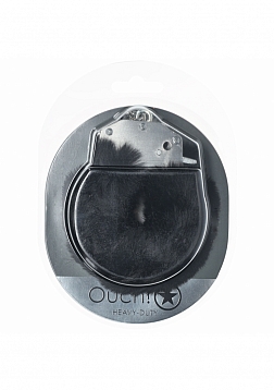 Ouch! - Heavy-duty Fluffy Handcuffs - Black