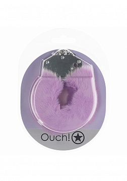 Ouch! - Heavy-duty Fluffy Handcuffs - Lavender