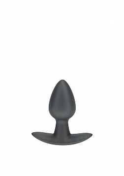 Ouch! - Anal Plug - Small - Silicone - Gun Metal