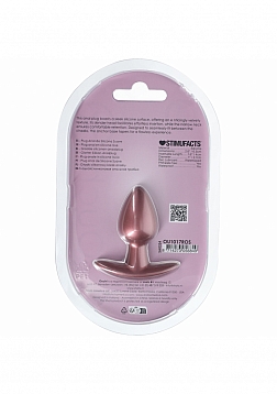 Ouch! - Anal Plug - Small - Silicone - Rose Gold
