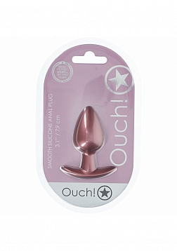 Ouch! - Anal Plug - Medium - Silicone - Rose Gold