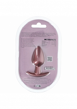 Ouch! - Anal Plug - Medium - Silicone - Rose Gold
