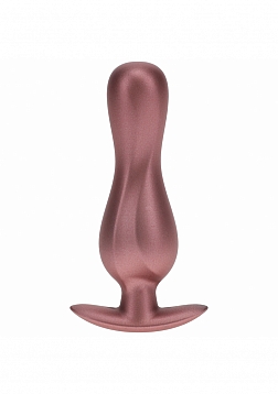 Ouch! - Curvy Anal Plug - Silicone - Rose Gold