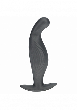 Ouch! - P-Spot Anal Plug - Silicone - Gun Metal
