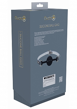 Ouch! Paris Collection - Silicone Ball Gag