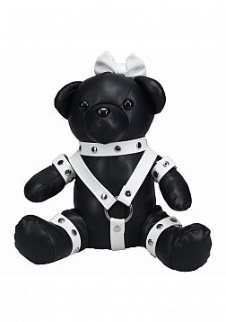 SLI - Bow Bear Bondage - White Harness - White