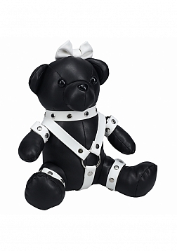 SLI - Bow Bear Bondage - White Harness - White