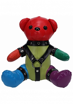 SLI - Rainbow Bear - Black Harness - Black