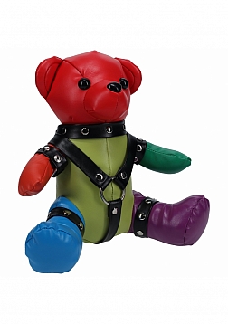SLI - Rainbow Bear - Black Harness - Black