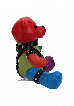SLI - Rainbow Bear - Black Harness - Black
