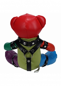 SLI - Rainbow Bear - Black Harness - Black