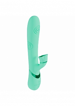 VIVE - Fiore - Rechargeable Triple Motor - G-Spot Air Wave VIbrating and Tapping Flared Clit Stimula