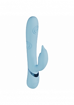 VIVE - Pallina - Rechargeable Triple Motor - G-Spot VIbrating and Tapping Beads Clit Stimulator - Bl