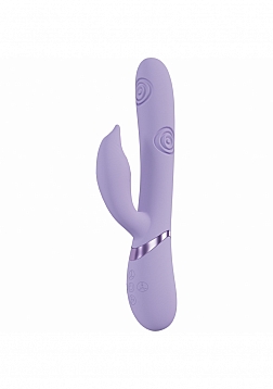 VIVE - Pallina - Rechargeable Triple Motor - G-Spot VIbrating and Tapping Beads Clit Stimulator - La