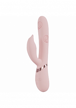 VIVE - Pallina - Rechargeable Triple Motor - G-Spot VIbrating and Tapping Beads Clit Stimulator - Pi