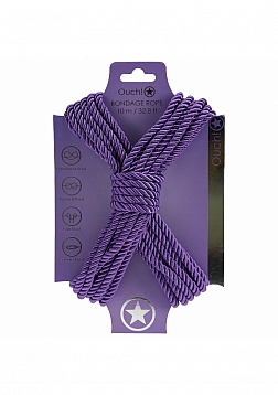 Ouch! Bondage Rope - 10 Meter - Nylon - Purple