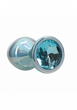 Ouch! Paris Collection -  Metal Anal Plug Set - Blue