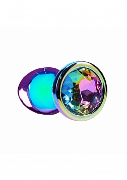 Ouch! Venice Collection -  Metal Anal Plug Set - Iridescent
