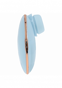 Loveline - Dreamsicle - AirTapTech - Rechargeable Vibrator- 10 Function - Waterproof - Blue