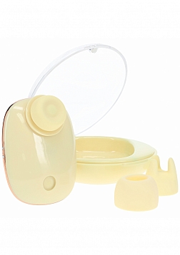 Loveline - Dreamsicle - AirTapTech - Rechargeable Vibrator- 10 Function - Waterproof - Yellow