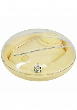 Loveline - Dreamsicle - AirTapTech - Rechargeable Vibrator- 10 Function - Waterproof - Yellow