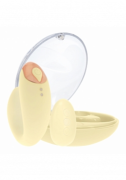 Loveline - Daydream - Rechargeable Vibrator- 10 Function - Waterproof - Yellow