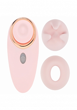 Loveline - Aurie - AirTapTech - Rechargeable Vibrator- 10 Function - Waterproof - Pink