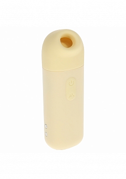 Loveline - Sweetie - AirTapTech - Rechargeable Vibrator - 10 Function - Waterproof - Yellow
