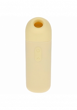 Loveline - Sweetie - AirTapTech - Rechargeable Vibrator - 10 Function - Waterproof - Yellow