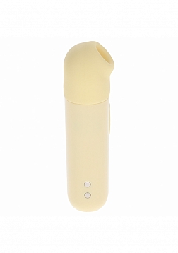 Loveline - Sweetie - AirTapTech - Rechargeable Vibrator - 10 Function - Waterproof - Yellow