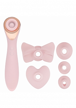 Loveline - Darling - AirTapTech - Rechargeable Vibrator - 10 Function - Waterproof - Pink