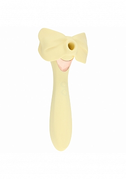 Loveline - Darling - AirTapTech - Rechargeable Vibrator - 10 Function - Waterproof - Yellow