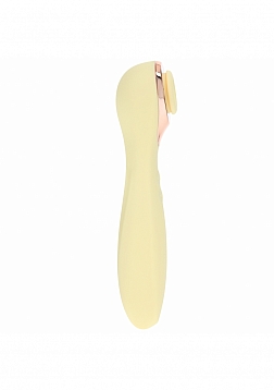 Loveline - Darling - AirTapTech - Rechargeable Vibrator - 10 Function - Waterproof - Yellow