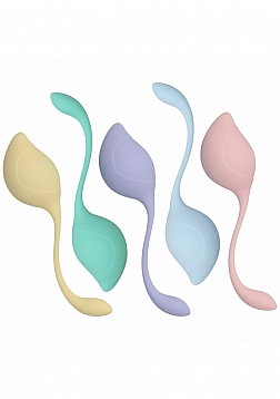 Loveline - PelviFit® Stem Kegel Kit - Multiweight - Waterproof - Multicolor