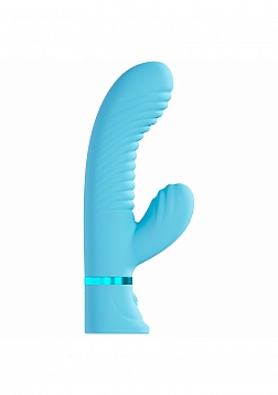 Loveline - Mystique - 10 function Ribbed Rabbit - Silicone - Rechargeable - Waterproof