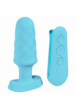 Loveline - Velvet - Remote Control Vibrating Plug - Silicone - Rechargeable - Waterproof