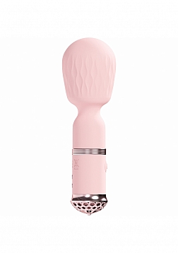 Loveline - Velour - 10 function MIni-Wand - Silicone - Rechargeable - Waterproof