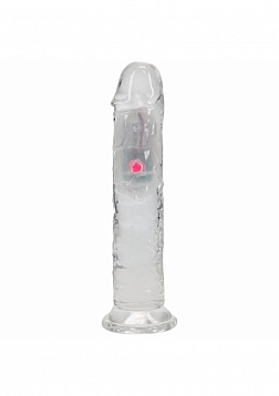 RealRock - Wireless Rechargeable - Remote Control - LED - Vibrating - Regular Straight No Balls 7\