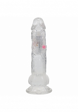 RealRock - Wireless Rechargeable - Remote Control - LED - Vibrating - Regular Straight with Balls 8\