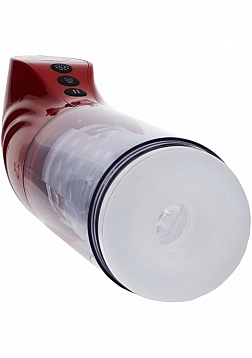 PUMPED - StrokeMate - Masturbator - Hundreds of Combined Functions - Suction - Rotation - Thrusting 