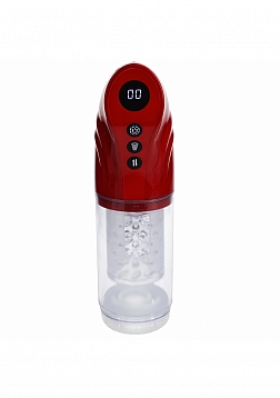 PUMPED - StrokeMate - Masturbator - Hundreds of Combined Functions - Suction - Rotation - Thrusting 