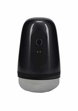 PUMPED - Vibrobator - Masturbator - Negative Pressure Suction - 9 Function - Vibration - Gun Metal