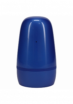 PUMPED - Vibrobator - Masturbator - Negative Pressure Suction - 9 Function - Vibration - Metallic Bl