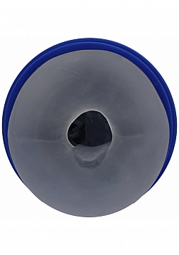 PUMPED - Vibrobator - Masturbator - Negative Pressure Suction - 9 Function - Vibration - Metallic Bl