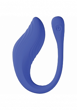 Loveline - Velvet G-Spot - 10 Function - Vibrating - Waterproof - Remote - Blue