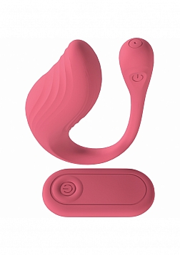 Loveline - Velvet G-Spot - 10 Function - Vibrating - Waterproof - Remote - Pink